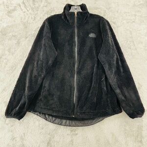 The‎ North Face Osito Jacket Womens L Black Shaggy Fleece Full Zip NF0A3XBD